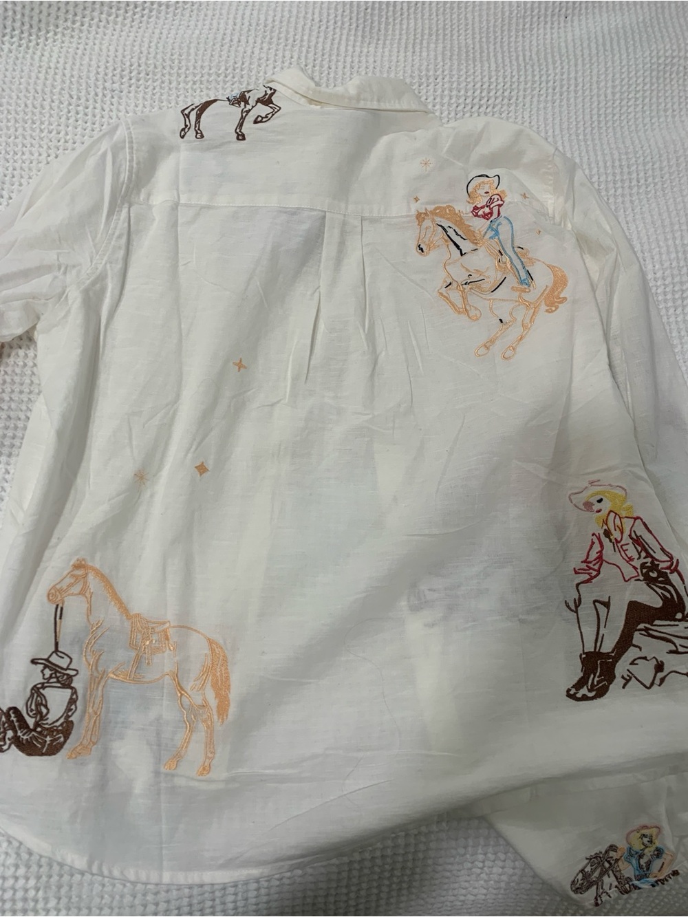 Cute cowgirl shirt by BLUE B - Picture 9 of 13